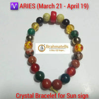 Aries Crystal Bracelet - Embrace Bold Confidence | Brahmatells by Brahmatells
