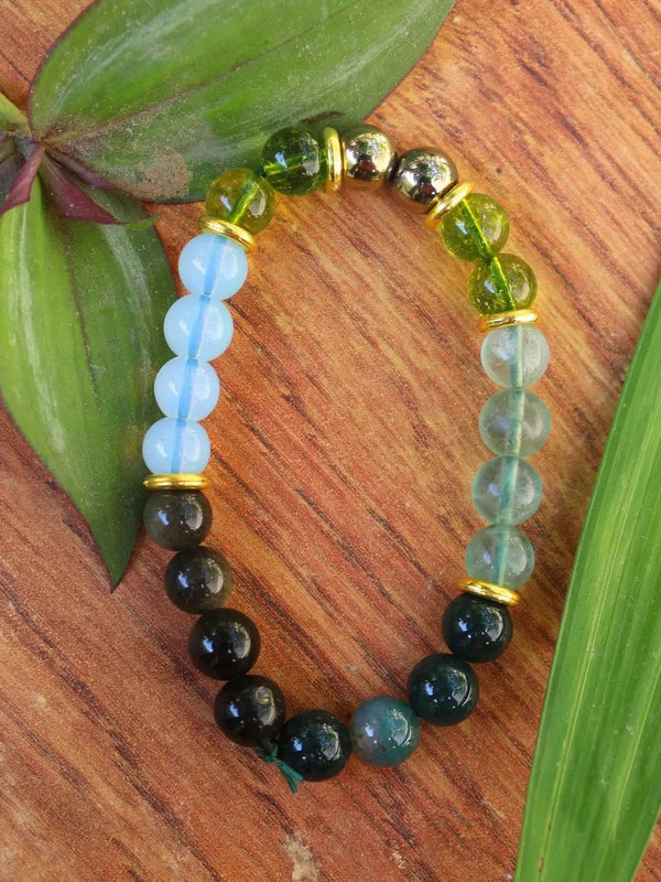 August Birthstone Crystal Bracelet - Embrace Completion & Bright Futures - Brahmatells by Brahmatells