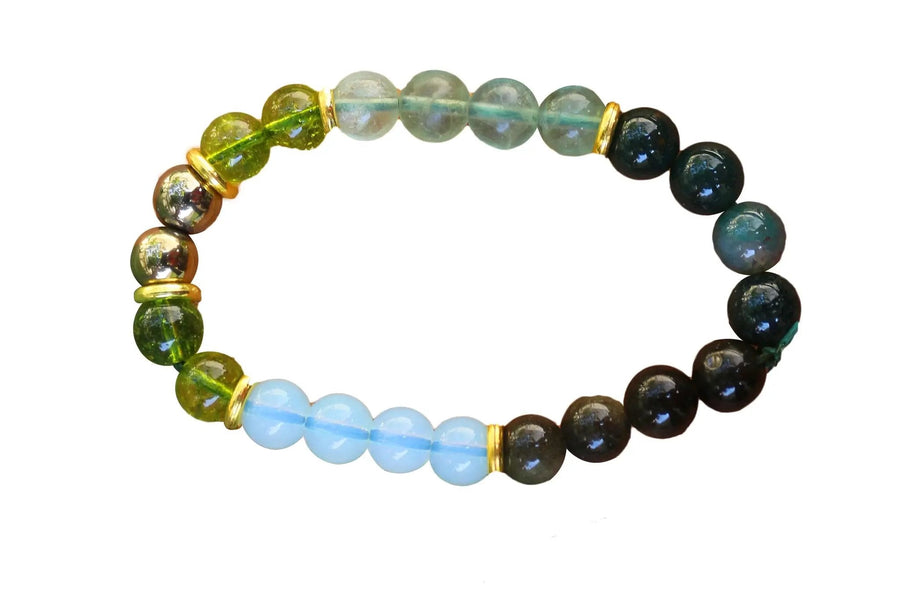 August Birthstone Crystal Bracelet - Embrace Completion & Bright Futures - Brahmatells by Brahmatells
