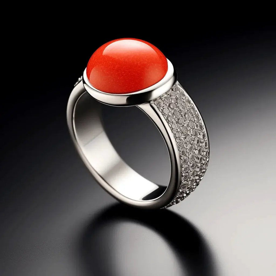 Authentic Italian Red Coral Gemstone - Empower Your Mars | Brahmatells by Brahmatells