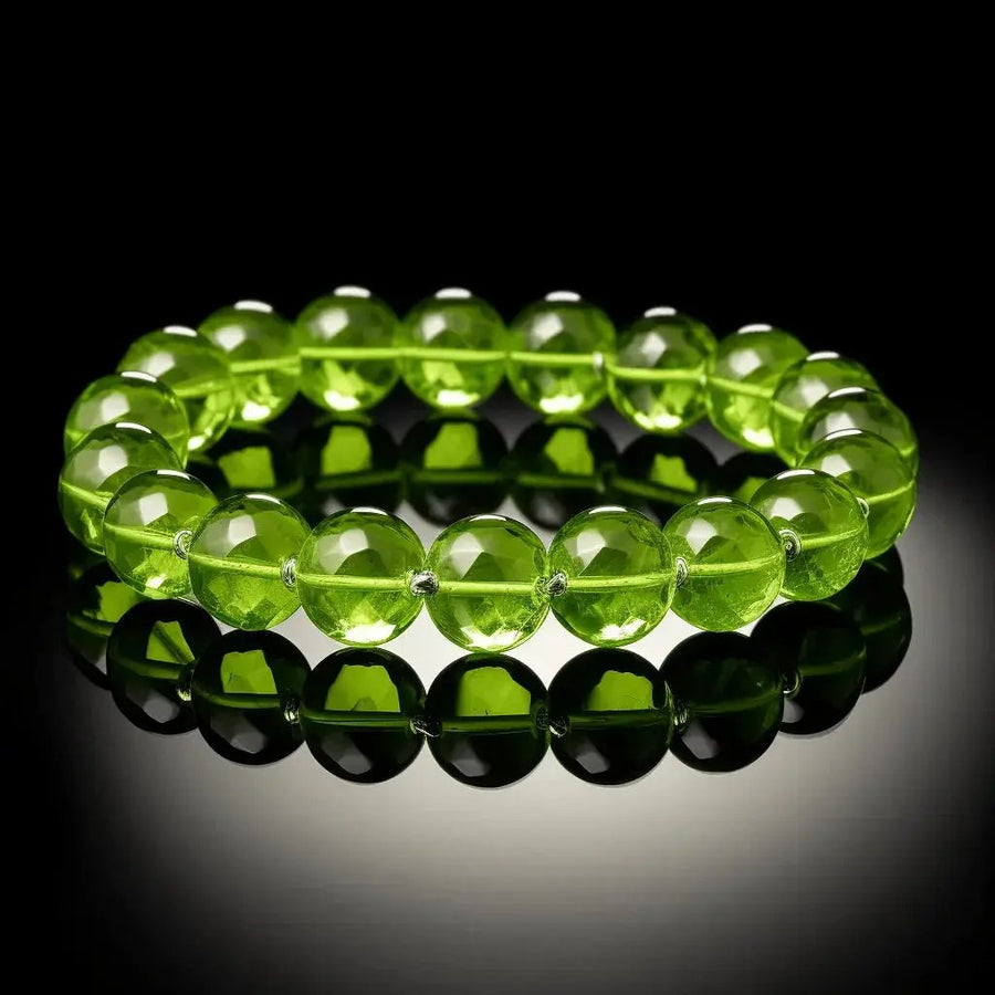 Authentic Peridot Healing Bracelet for Energy & Joy | Brahmatells Astro Accessories by Brahmatells