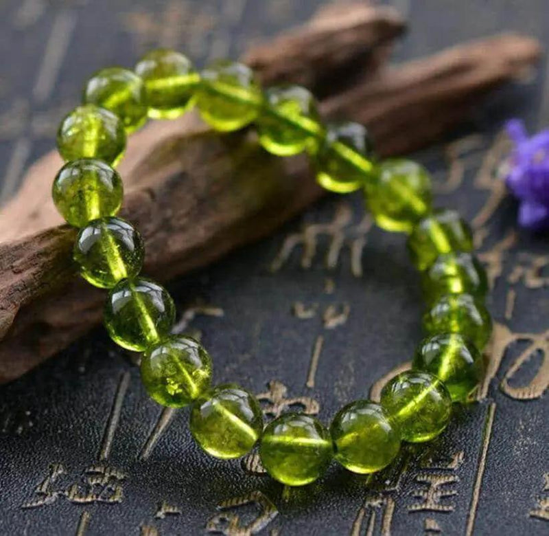 Authentic Peridot Healing Bracelet for Energy & Joy | Brahmatells Astro Accessories by Brahmatells