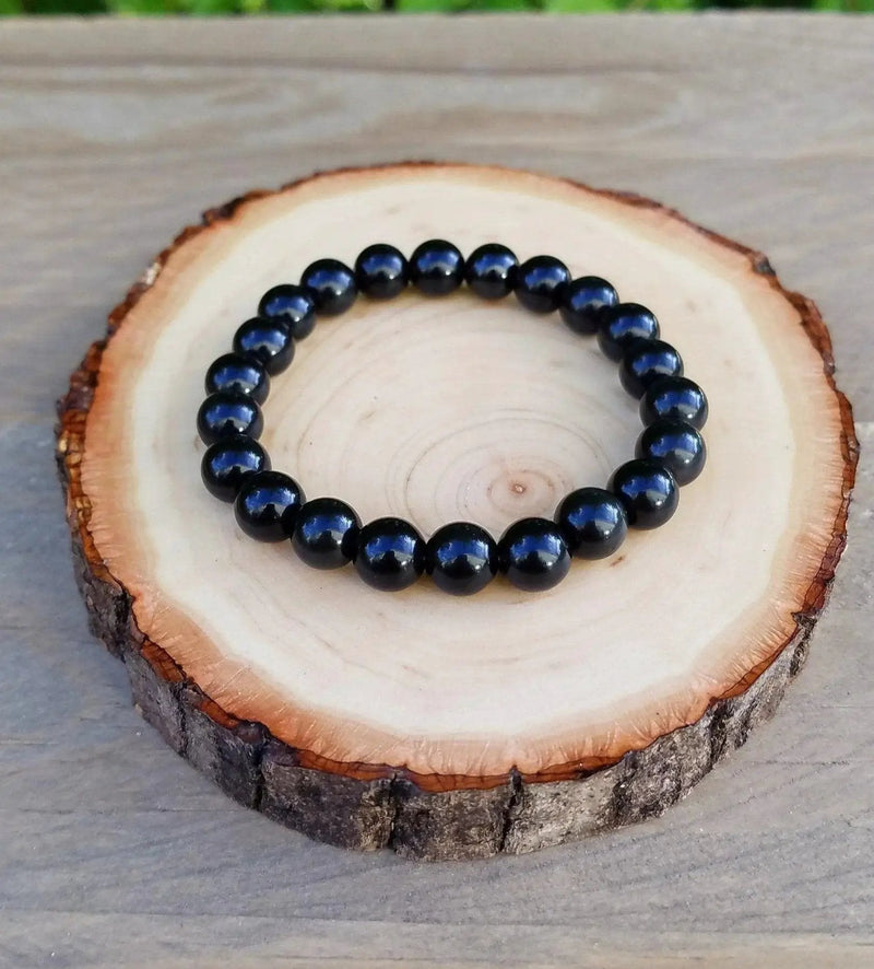 Black Obsidian Healing Bracelet | Brahmatells Astrology Accessories by brahmatells