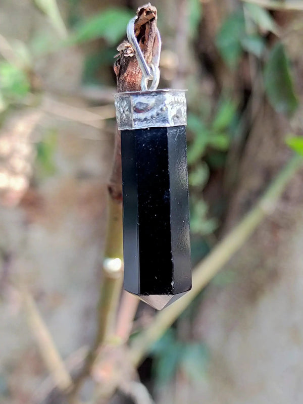Black Obsidian Pendant: Strength & Protection | Brahmatells by Brahmatells