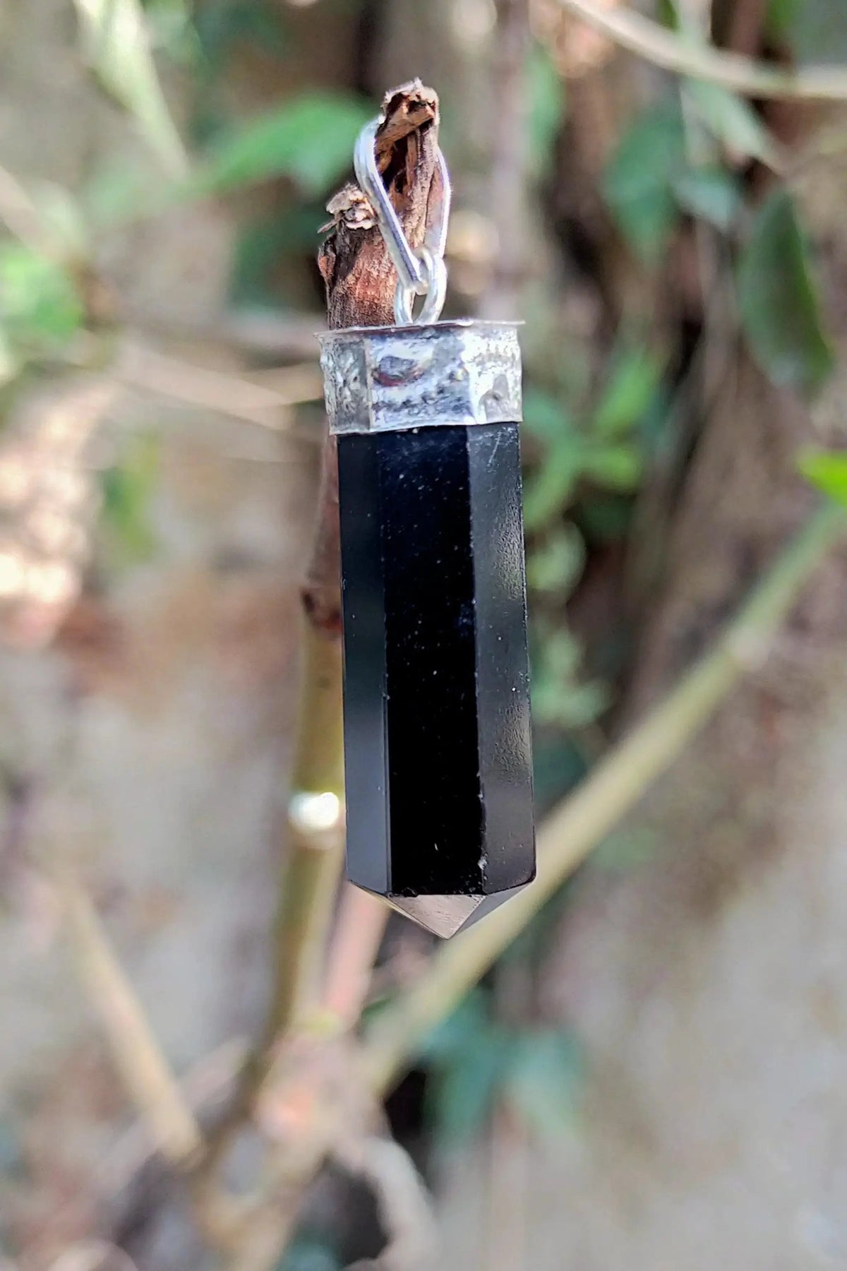 Black Obsidian Pendant: Strength & Protection | Brahmatells by Brahmatells
