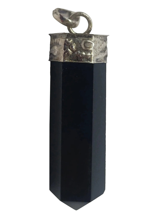 Black Obsidian Pendant: Strength & Protection | Brahmatells by Brahmatells