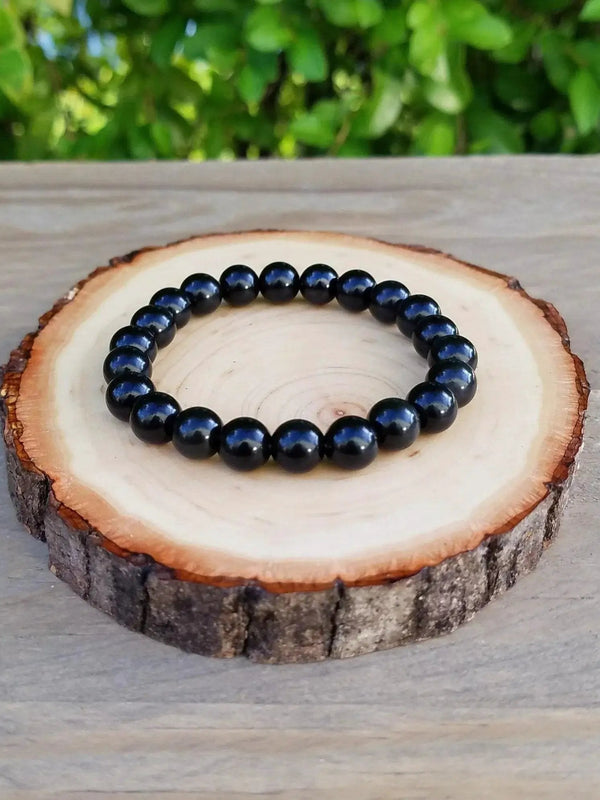 Black Obsidian Spiritual Cleanser Bracelet | Brahmatells by Brahmatells