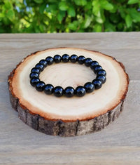 Black Obsidian Spiritual Cleanser Bracelet | Brahmatells by Brahmatells