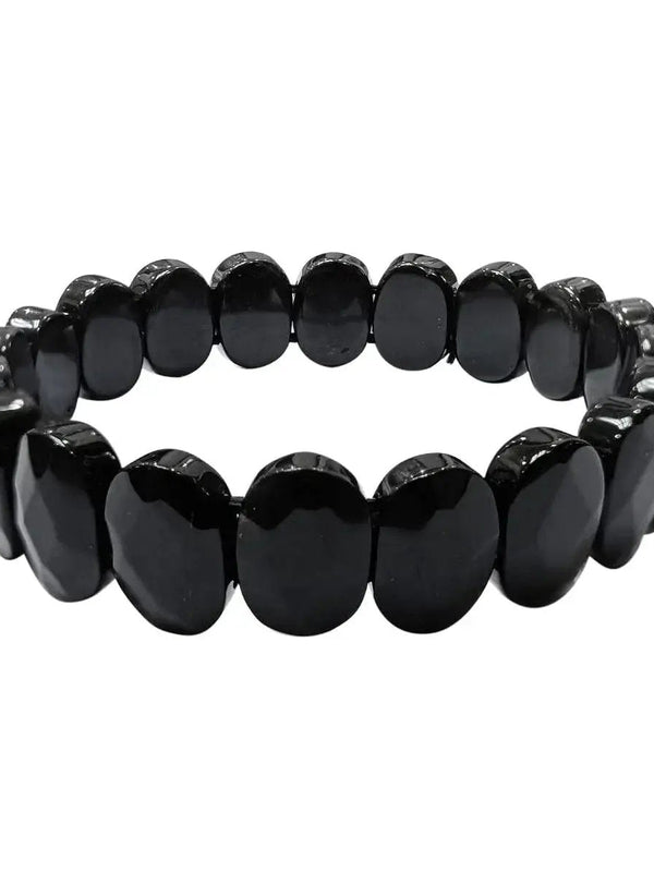 Black Obsidian Wealth Protection Bracelet | Brahmatells Astrology Shop by Brahmatells