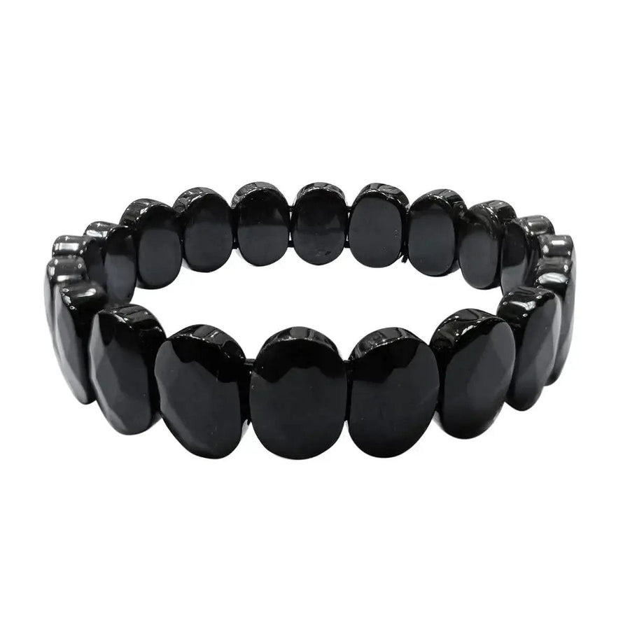 Black Obsidian Wealth Protection Bracelet | Brahmatells Astrology Shop by Brahmatells