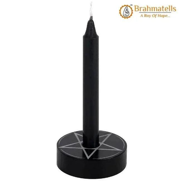 Black Protection Spell Candle set of 10 by Brahmatells