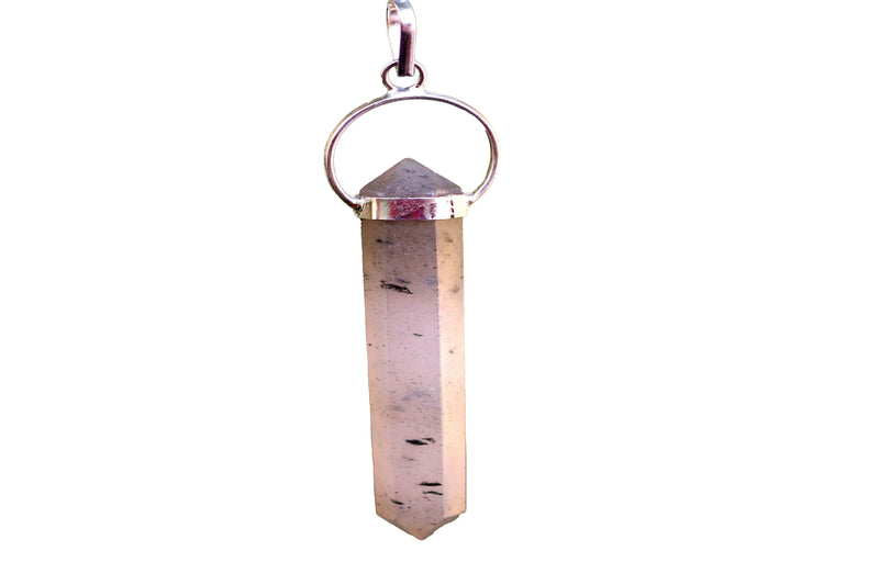 Black Rutile Double Side Pendant | Brahmatells by Brahmatells