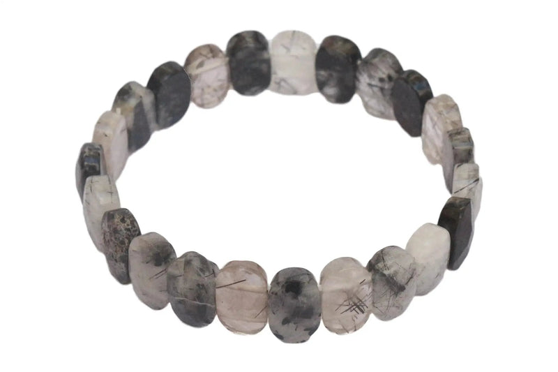Black Rutile Quartz Bracelet | Embrace Positivity & Personal Growth by Brahmatells