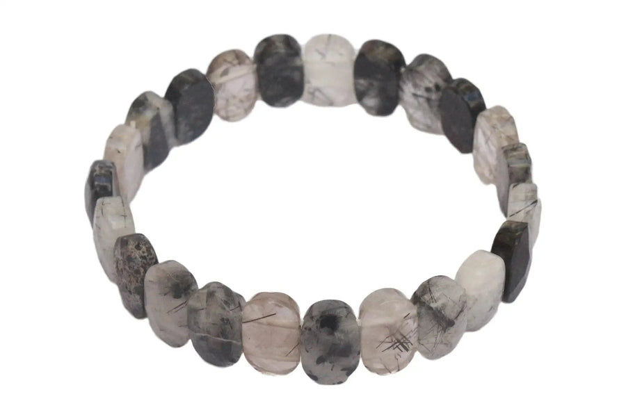 Black Rutile Quartz Bracelet | Embrace Positivity & Personal Growth by Brahmatells