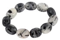 Black Rutile Tumble Bracelet: Energy Balance & Style | Brahmatells by Brahmatells