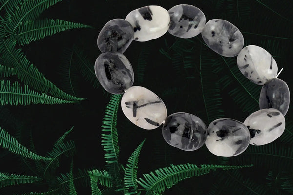 Black Rutile Tumble Bracelet: Energy Balance & Style | Brahmatells by Brahmatells