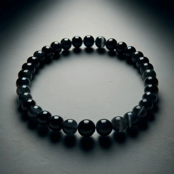 Black Tourmaline Bracelet for Energy Protection - Shop at Brahmatells by Brahmatells