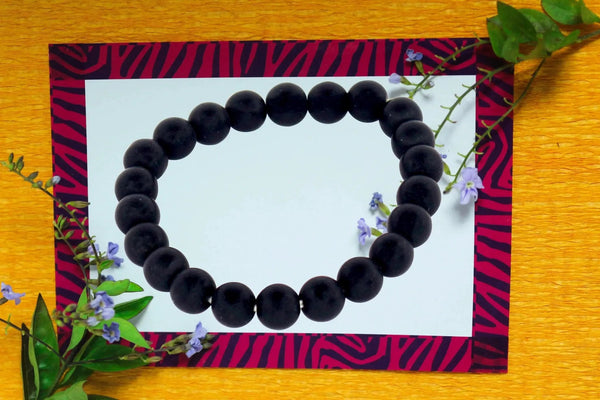 Black Tourmaline Bracelet for Energy Protection - Shop at Brahmatells by Brahmatells