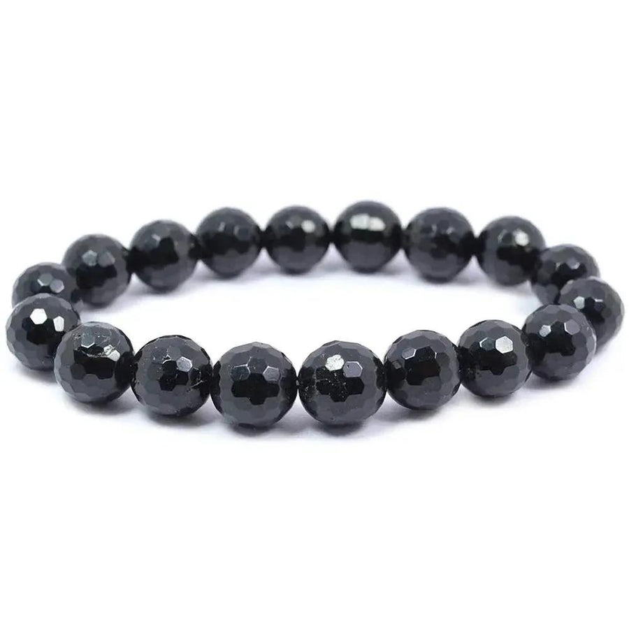 Black Tourmaline Bracelet for Protection & Grounding | Brahmatells by Brahmatells