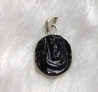Black Tourmaline Ganesha Pendant | Brahmatells by Brahmatells