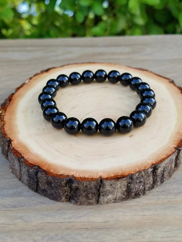 Black Tourmaline Healing Bracelet | Brahmatells Astrology Accessories by Brahmatells