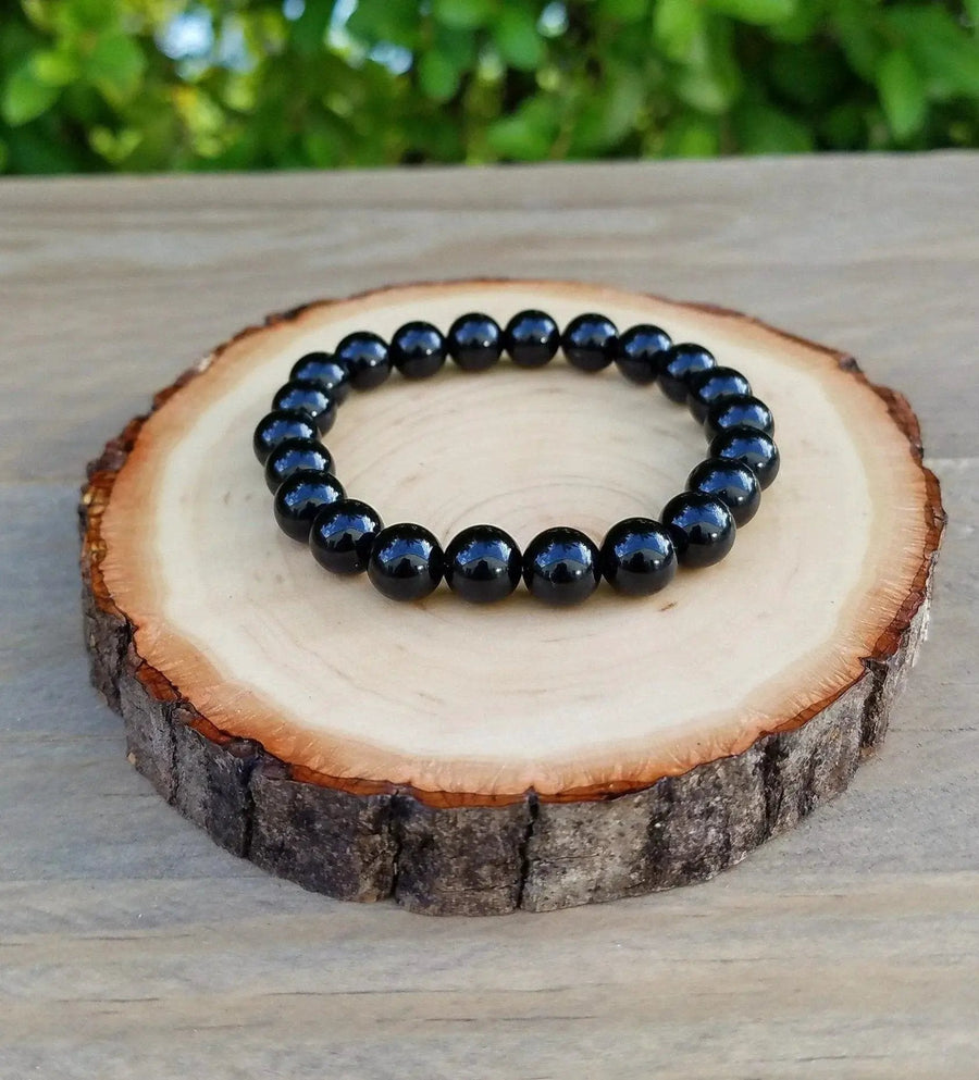 Black Tourmaline Healing Bracelet | Brahmatells Astrology Accessories by Brahmatells