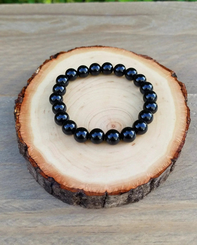 Black Tourmaline Healing Bracelet | Brahmatells Astrology Accessories by Brahmatells