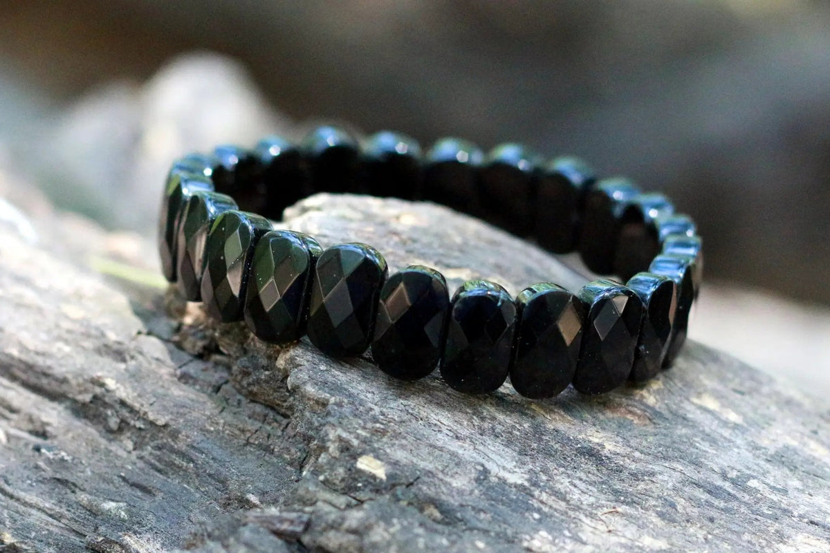 Black Tourmaline Protection Bracelet by Brahmatells