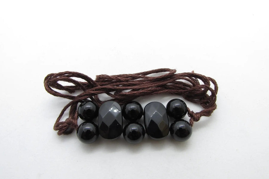 Black Tourmaline Rakhi - Protective & Grounding Energy | Brahmatells by Brahmatells