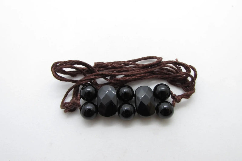 Black Tourmaline Rakhi - Protective & Grounding Energy | Brahmatells by Brahmatells
