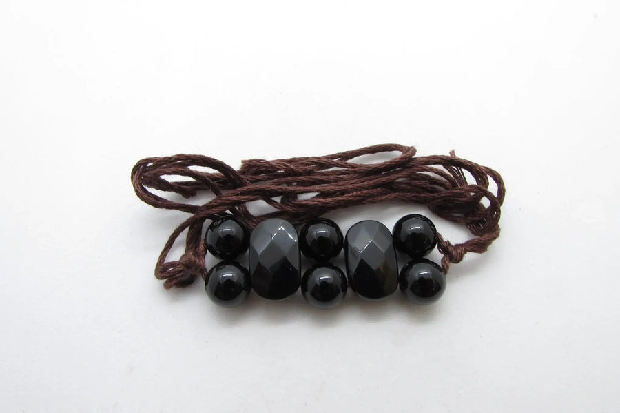Black Tourmaline Rakhi - Protective & Grounding Energy | Brahmatells by Brahmatells