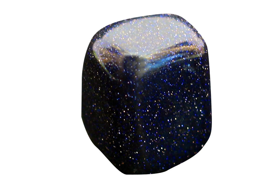 Blue Goldstone Tumble by Brahmatells