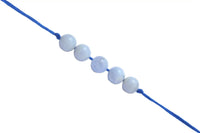 Blue Lace Agate Band by Brahmatells