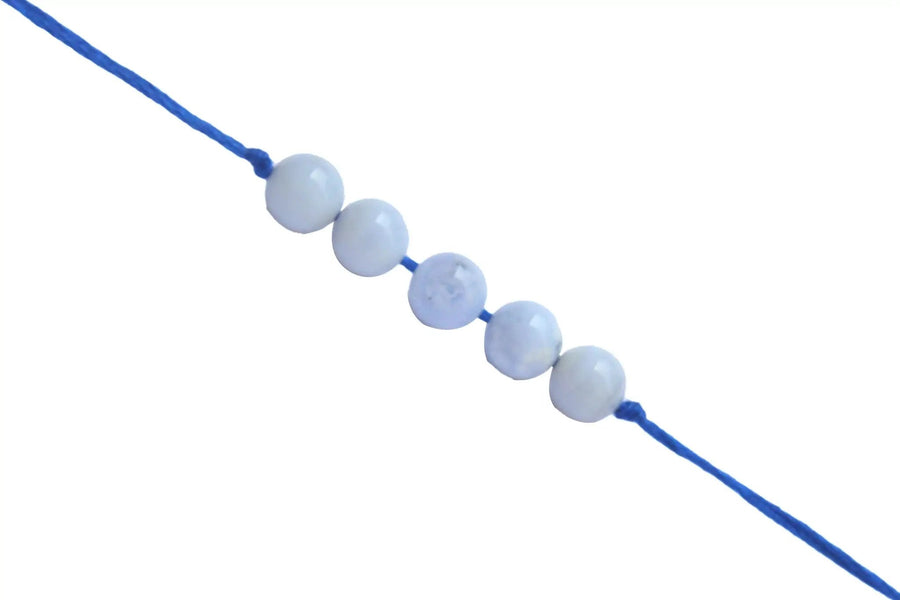 Blue Lace Agate Band by Brahmatells