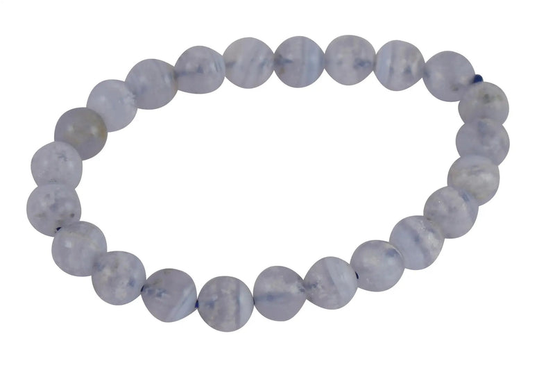Blue Lace Agate Soothing Bracelet | Brahmatells by Brahmatells