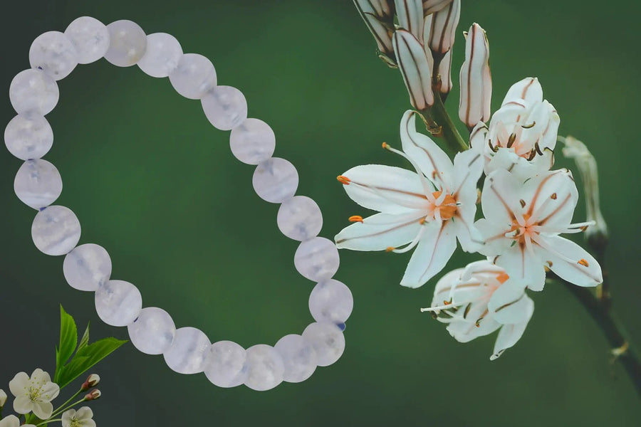 Blue Lace Agate Soothing Bracelet | Brahmatells by Brahmatells
