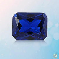 Blue Sapphire dark-blue-rectangle BTBS112GSM by Brahmatells