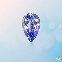 Blue Sapphire light-blue drop BTBS128GSM by Brahmatells