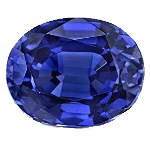 Blue Sapphire Oval BTBS101GSM by Brahmatells