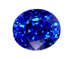Blue Sapphire oval BTBS127GSM by Brahmatells