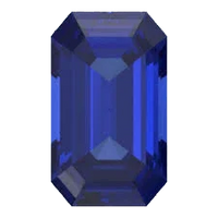 Blue Sapphire rectangle BTBS113GSM by Brahmatells