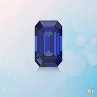 Blue Sapphire rectangle BTBS113GSM by Brahmatells