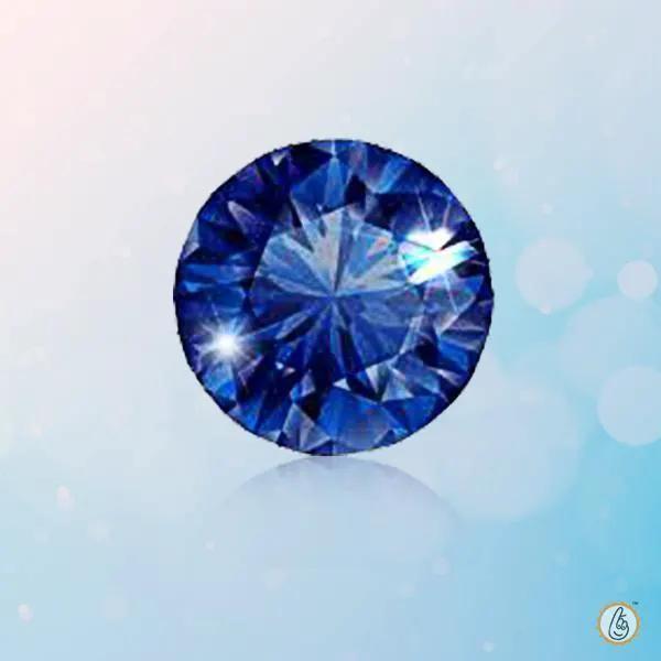 Blue Sapphire round BTBS109GSM by Brahmatells