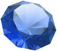 Blue Sapphire Round BTBS111GSM by Brahmatells