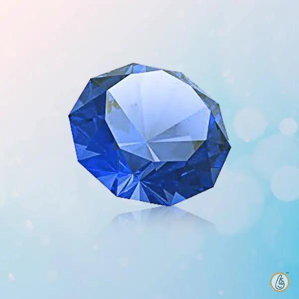 Blue Sapphire Round BTBS111GSM by Brahmatells