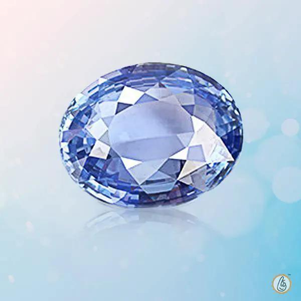 Blue Sapphire sky-blue-round BTBS119GSM by Brahmatells