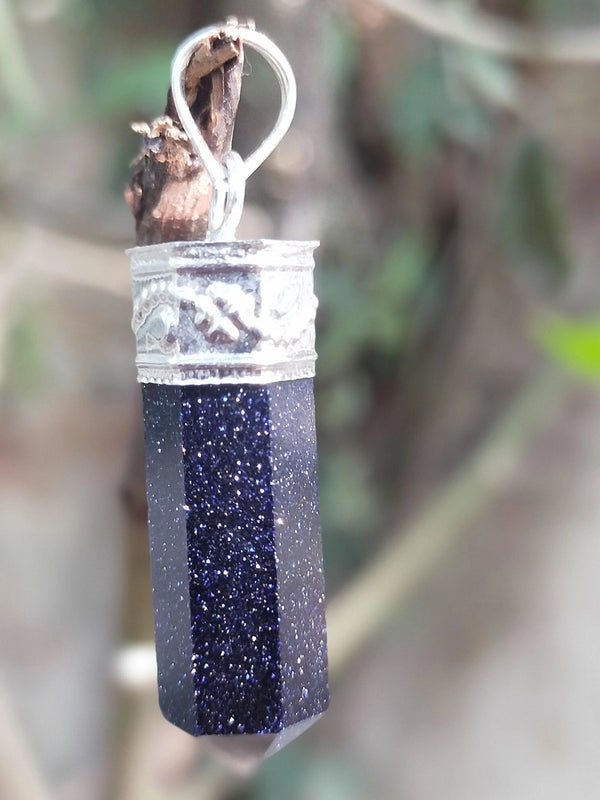 Blue Sunstone Pendant - Uplifting Energy & Vitality | Brahmatells by Brahmatells