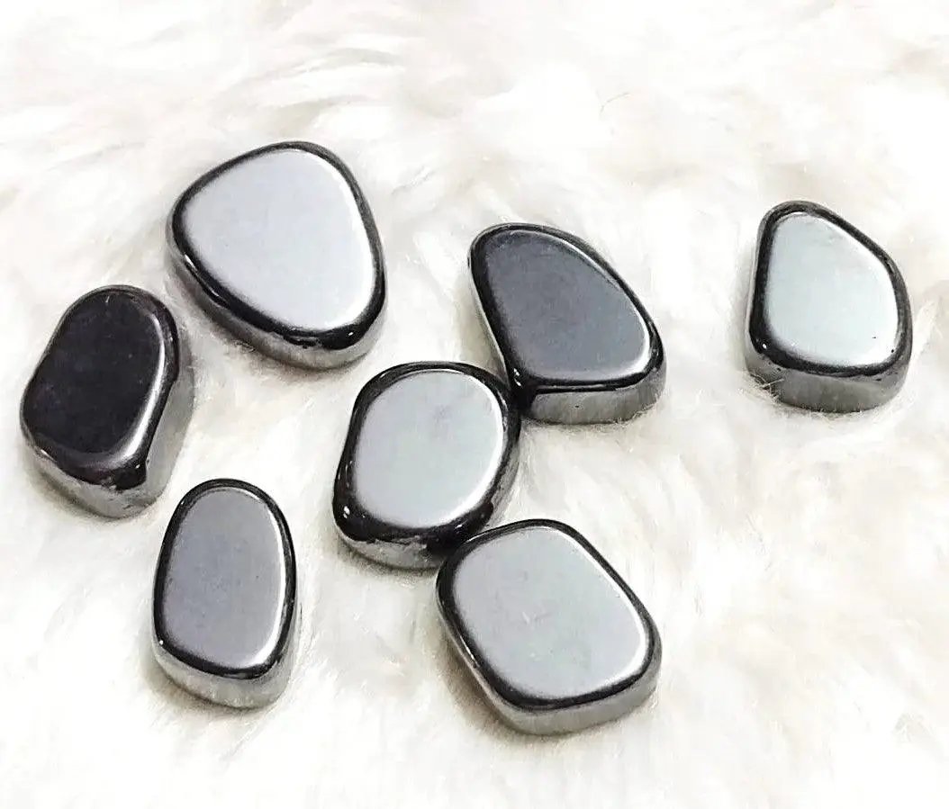 Brahmatells African Hematite Tumble – Enhance Your Creative Journey by Brahmatells