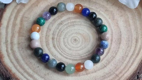 Brahmatells Blood Pressure Gemstone Bracelet - Healing & Balance by Brahmatells