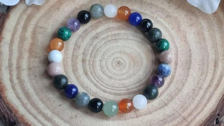 Brahmatells Blood Pressure Gemstone Bracelet - Healing & Balance by Brahmatells
